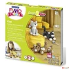 Kép 1/5 - Gyurmakészlet Fimo 4x42 g, égethető,Kids Form