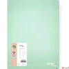 Kép 1/3 - Gyűrűskönyv 4 gyűrűs 35mm PP SoftTouch menta zöld