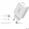 Kép 3/4 - Hálózati töltő 1xUSB-A (18W) 1xUSB-C (45W) USB-A–USB-C kábel URBAN FACTORY