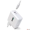 Kép 1/5 - Hálózati töltő 1xUSB-C (65W) USB-C–USB-C kábel URBAN FACTORY