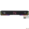 Kép 2/5 - Hangszóró 12W 2x3.5mm jack +USB-A SPEEDLINK GRAVITY RGB Stereo Soundbar