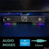 Kép 4/5 - Hangszóró 12W 2x3.5mm jack +USB-A SPEEDLINK GRAVITY RGB Stereo Soundbar