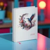 Kép 2/4 - Határidőnapló 2026 Hölgyeknek 5421-65 Librobello kolibri napi kalendár Realsystem 2026 kollekció!