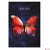 Kép 2/3 - Határidőnapló 2026 N168 B5 Notes Butterfly Red Toptimer 2026 kollekció!