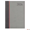 Kép 2/3 - Határidőnapló Groovy 2026 G011 B5 Heti Antr-Piros-Szür Toptimer 2026 kollekció!