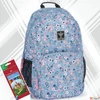 Kép 1/9 - Ars Una hátizsák 24'' AU-14 Pearl Blossom blue (5376) 55843768 Praktikus kamaszoknak zsebbel l