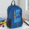 Kép 2/5 - Hátizsák LEGO közepes "Ninjago Jay", kék-mintás