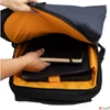Kép 6/7 - Hátizsák notebookhoz 2 rekeszes 15,6" rPET PUR sötétkék