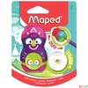 Kép 3/4 - Hegyező 1lyukú Maped Fancy tartályos+radír vegyes színek Írószerek Maped 049131