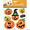 Kép 1/2 - Halloween matrica dekor Samolepky, 18x18cm dombor-hologrammos Halloween mintás matrica dekoráció!