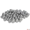 Kép 2/2 - Hungarocell golyó kicsi Hungarocell, csillámos ezüst 1,5cm