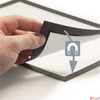 Kép 7/7 - Infokeret A5 öntapadó hátta mágneses előlappa DURABLE DURAFRAME ezüst