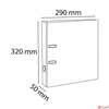 Kép 2/7 - Iratrendező 50mm Exacompta A4, PVC, kék