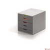 Kép 2/2 - IrattároLó műanyag Durable Varicolor 5' 5 színkódos fiókkal Iratrendezés DURABLE 760527