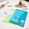Kép 6/6 - Irattartó tasak A3 PP patentos RAPESCO Eco" áttetsző