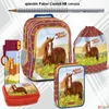 Kép 1/14 - Iskolatáska szett Ars Una 24 My Sweet Horse táska, tolltartó, tornazs kulacs, uzsonnásdoboz