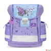 Kép 1/5 - Iskolatáska Belmil ergonómikus Classy Purple Blue Butterfly BL40313AG61L