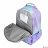 Kép 8/9 - Iskolatáska cipzáras BELMIL 26 laptoptartóval  "Companion Serenity" lila pillangó