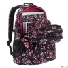 Kép 13/21 - Iskolatáska szett Ars Una 24 iskolatáska, tolltartó, tornazsák Pearl Blossom Black