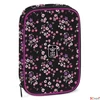 Kép 4/5 - Iskolatáska szett Ars Una 24 iskolatáska, tolltartó, tornazsák Pearl Blossom Black