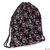 Kép 5/5 - Iskolatáska szett Ars Una 24 iskolatáska, tolltartó, tornazsák Pearl Blossom Black