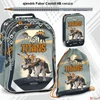 Kép 1/16 - Iskolatáska szett Ars Una 23 Age of the Titans dínó hátizsák, tornazsák, tolltartó