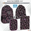 Kép 1/6 - Iskolatáska szett Ars Una 24 iskolatáska, tolltartó, tornazsák, gumis Pearl Blossom Black