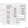 Kép 2/2 - Kalendárium kiegészítő 2025 2/400 éves heti M Realsystem 2025 kollekció!