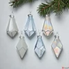 Kép 1/3 - Karácsonyfa dísz üveg figura 4,4x7,5cm 6féle  SDKAE25