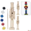 Kép 2/3 - Kreatív festő készlet 24'' festhető, 25cm diótörő +festék+e kpm