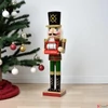 Kép 2/2 - Diótörő Karácsonyi dekor 24' klasszikus színekben 8cmx7cmx38cm sdkae 1db/ár