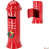 Kép 3/5 - Karácsonyi dekor postaláda Piros 19x53cm KPM25
