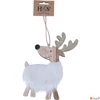 Kép 3/5 - Szarvas karácsonyi dekor 15cm kpm