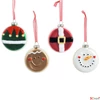Kép 1/2 - Karácsonyi fenyődísz 24' piros zöld üveg, bedíszített macaron 8cm 8cmx2.3cmx9cm sdkae
