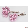 Kép 1/2 - Karácsonyi gyöngy pick 1cm Gyöngy betűzős rózsaszín 24db/csomag [5998997714756]