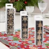 Kép 6/6 - Szalvéta karácsony gyűrű'24 5x5cm, 4db/ készlet 3 külnböző készlet kpm