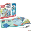 Kép 2/2 - Készségfejlesztő készlet Maped Creativ Travel Board törölhető tábla átlátszó, táskával, állati móka