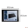 Kép 3/10 - Könyökalátét Exacompta PVC, 375x575 mm, KreaCover, fekete