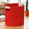 Kép 2/2 - Kosár-tároló 24' piros 28cm sdkae