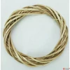 Kép 2/2 - Koszorú vesszőből 15cm FEHÉR