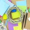 Kép 2/2 - Koszorú vesszőből 20cm pasztell zöld, 20cm