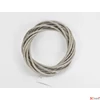Kép 1/2 - Koszorú vesszőből 15cm szürke 15cm