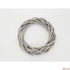 Kép 1/2 - Koszorú vesszőből 20cm szürke 20cm 