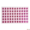 Kép 2/2 - Kreatív dekor strasszkő öntapadós pink, 10mm