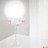 Kép 3/4 - Kristály üveg pohár exkluzív masnival 13x18cm SDKAE25 nagyon extra egyedi martinis pohár
