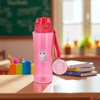 Kép 2/2 - Kulacs 650ml pink sport rózsaszín unikornis mintás kpmisk '25 pillekönnyű 0,13kg