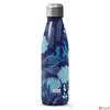 Kép 2/2 - Kulacs fém 500ml Blue Flowers  Olasz kulacs kiváló minőség