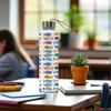 Kép 2/2 - Kulacs Üvegflaska 550ml Atlantic Borosilicate üveg