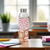 Kép 2/2 - Kulacs Üvegflaska 550ml Love bears, neoprén védőhuzattal Borosilicate üveg