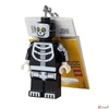 Kép 3/8 - Kulcstartó LEGO Skeleton Guy LED világítással